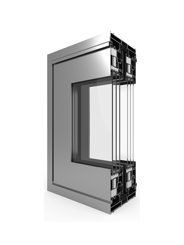 Vignette du système aluminium Aluprof MB-77 HS